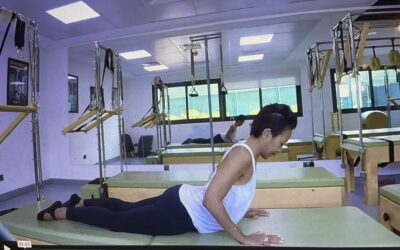 Back extension pilates exercise